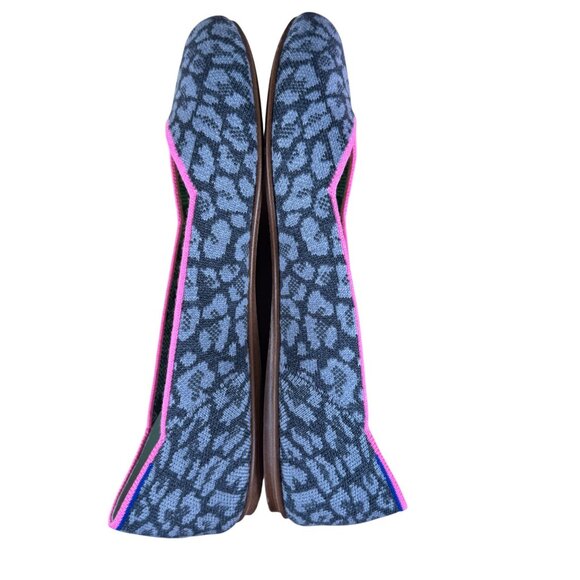 Rothy's The Merino Wool Flat Haze Spot Gray Pink Size 11 - Picture 7 of 8